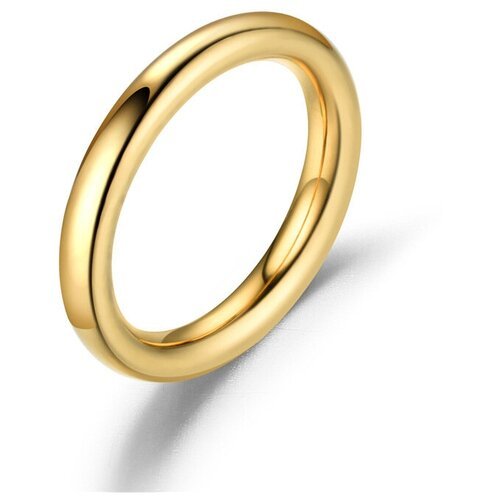 Кольцо обручальное ЮВЕЛИРНОЕ ЦАРСТВО, размер 17.3, золотой