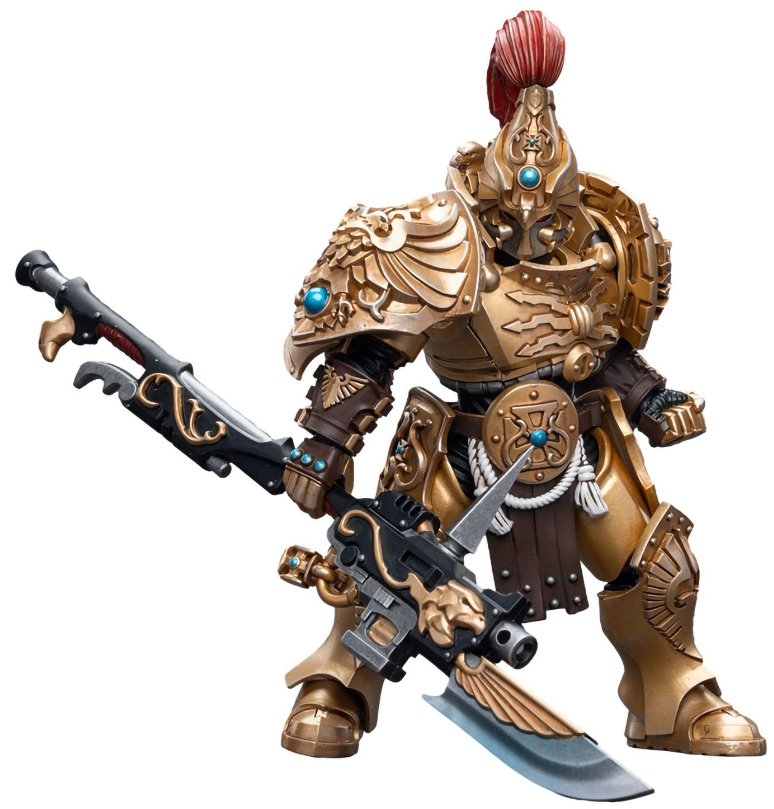 Фигурка Warhammer 40 000: Adeptus Custodes – Custodian Guard with Guardian Spear 1:18 (12,4 см)