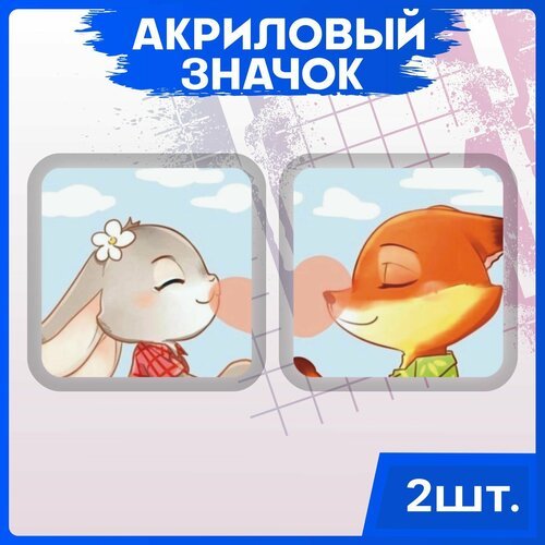 Значок 1-я Наклейка, черный