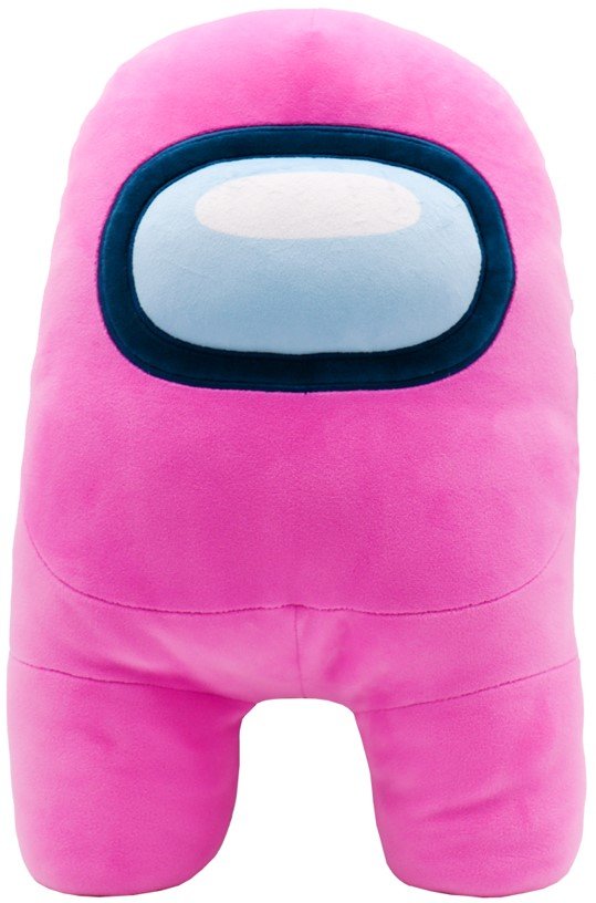 Мягкая игрушка Among Us розовая супер мягкая (40 см)