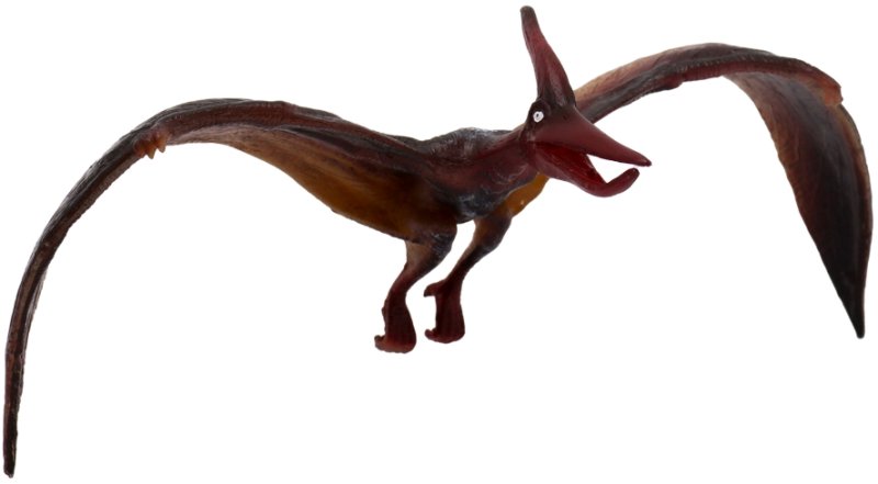 Фигурка Динозавр Птеродактиль красный (масштаб 1:144)
