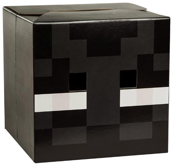 Маска-голова Minecraft: Эндермен (картон)