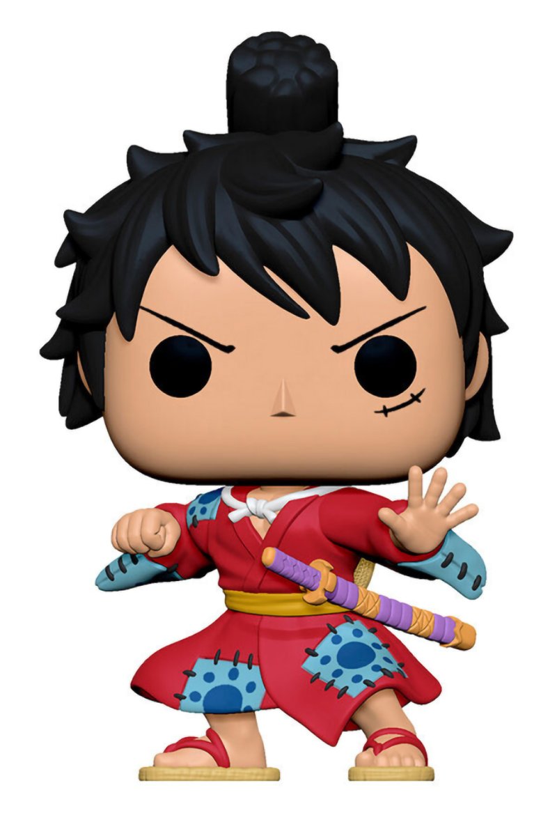 Фигурка Funko POP Animation: One Piece S4 – Monkey D. Luffy In Kimono Metallic (9,5 см)